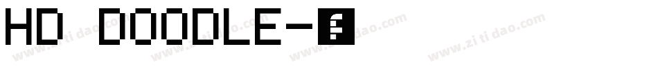 HD DOODLE字体转换
